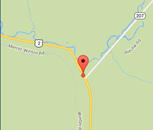 Map to Leavenworth Snowmobile Rentals